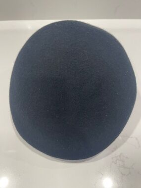 The Limited Dark Black Felt Cap-style Hat